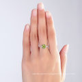 New Arrive Green Jewelry Engagement Copper Rings Brass Ring for Couple